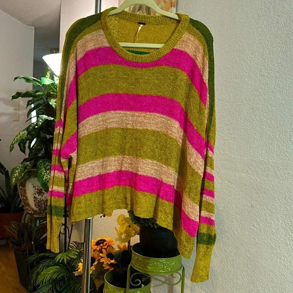 Free People Tops - Free People oversized sweater size XS